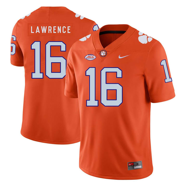 Clemson Tigers 16 Trevor Lawrence Orange Nike College Football Jersey Dzhi,We sell and wholesale Clemson Tigers 16 Trevor Lawrence Orange Nike College Football Jersey Dzhi on line form chian!